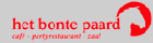 café - partyrestaurant - zaal Het Bonte Paard